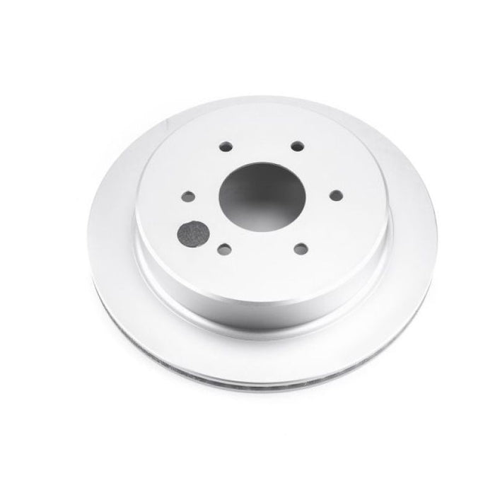 Disque de frein arrière Power Stop 17-18 Nissan Titan Evolution Geomet avec revêtement