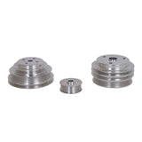 Kit de poulie de transmission inférieure BBK 85-97 GM Truck 305 350 - Aluminium CNC léger (3 pièces)