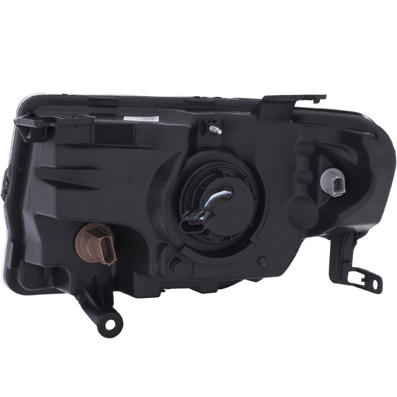 Phares de projecteur ANZO 2008-2012 Ford Escape avec halo noir