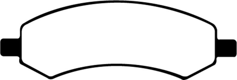 Plaquettes de frein avant EBC 06-09 Chrysler Aspen 4.7 Ultimax2