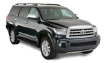 Bushwacker 08-15 Toyota Sequoia OE Style Flares 4pc Compatible avec garde-boue d'usine - Noir