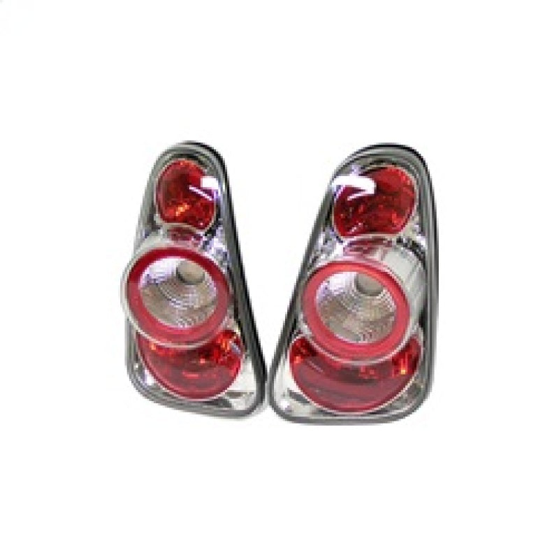 Spyder Mini Cooper 02-06/Cooper Convertibles 05-08 Euro Style Tail Lights Chrome ALT-YD-MC02-C