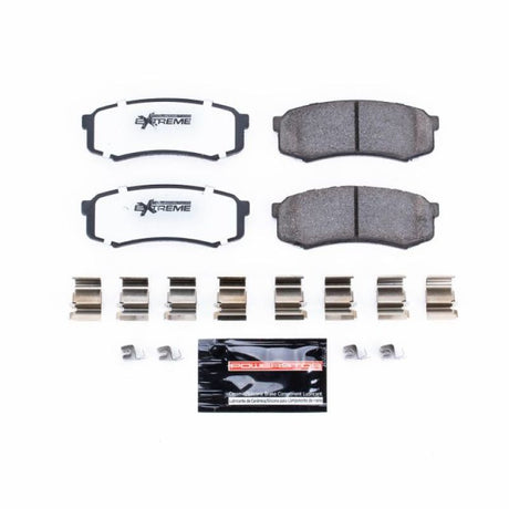 Plaquettes de frein arrière Power Stop 03-22 pour camion et remorquage Toyota 4Runner Z36 avec matériel