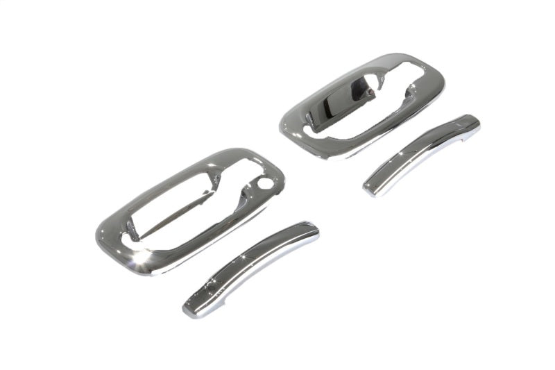 Couvre-poignées de porte AVS 99-06 Chevy Tahoe (sans trou de serrure passager) (4 portes) Ensemble de 8 pièces - Chrome