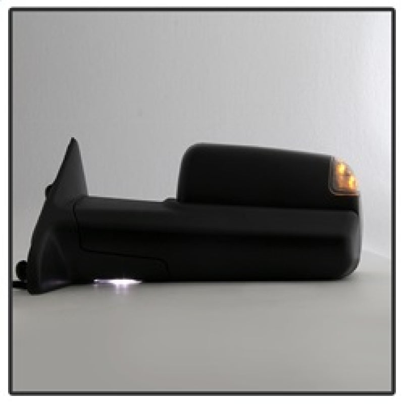 xTune Dodge Ram 1500 09-12 Extendable Heated Adjust Mirror Black Housing Left MIR-DRAM09S-PWH-L