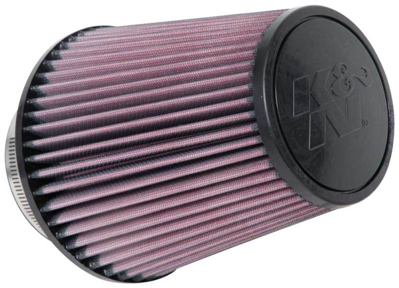 K&N Universal Clamp-On Air Filter 4in FLG / 6-1/2in B / 4-1/2in T / 7in H