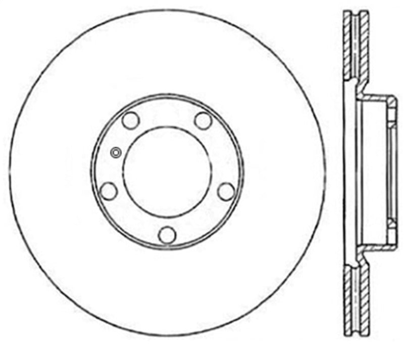 Disque de frein sport percé StopTech