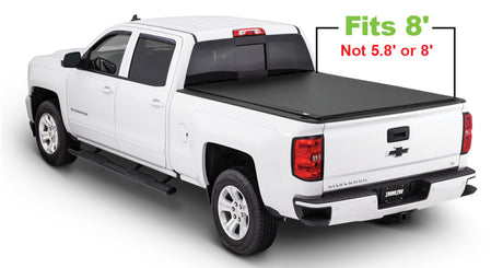 Couvre-caisse à rouleau bas Tonno Pro 20-23 GM/Chevy Sierra/Silverado HD Series 8 pi 2 po
