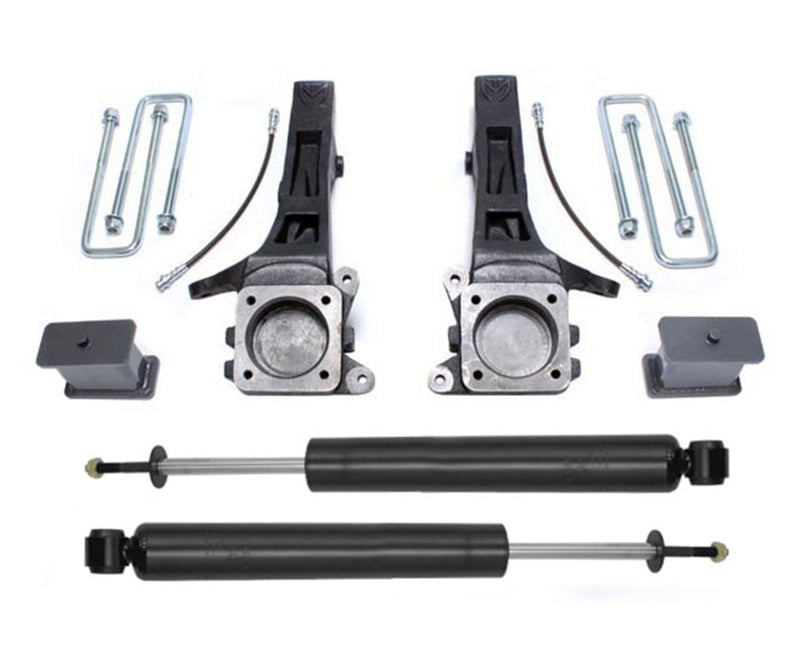 Kit de levage de broche MaxPro MaxTrac 05-18 Toyota Tacoma 2WD 6 Lug 4 po/2 po avec amortisseurs MaxTrac