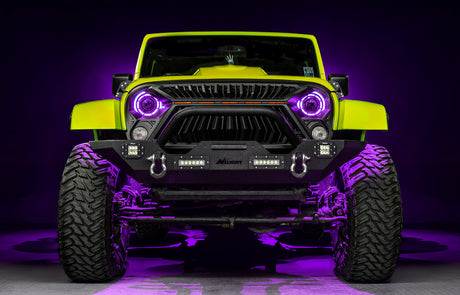 Phares de projecteur Oracle Oculus 7 pouces ColorSHIFT Bi-LED pour Jeep Wrangler JK VOIR LA GARANTIE