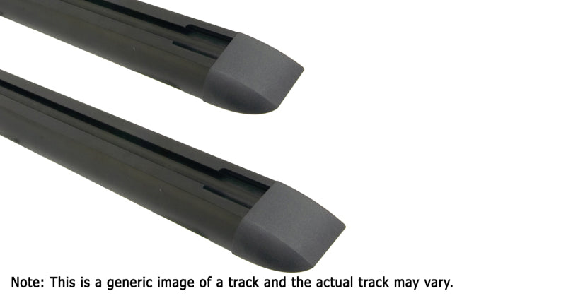 Rails RTC pour Jeep Wrangler JK 2 portes avec toit amovible et quincaillerie et embouts - Paire