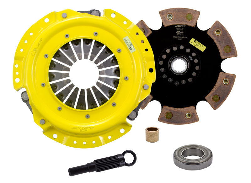 Kit d'embrayage rigide à 6 plaquettes ACT 1989 Nissan 240SX XT/Race