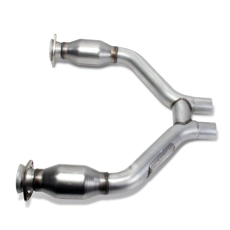 BBK 2015-16 Mustang V6 Short Mid H Pipe avec convertisseurs (à utiliser avec les collecteurs de la série 1642)