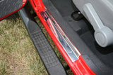 Protections d'entrée de porte en acier inoxydable pour Jeep Wrangler 4 portes 07-18 Rugged Ridge