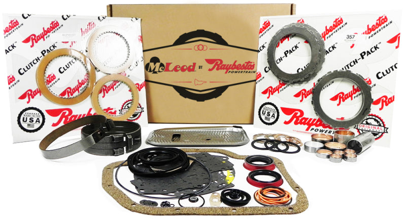 Kit de reconstruction de transmission McLeod Performance en aluminium Powerglide 1962-1973 - 500 CV