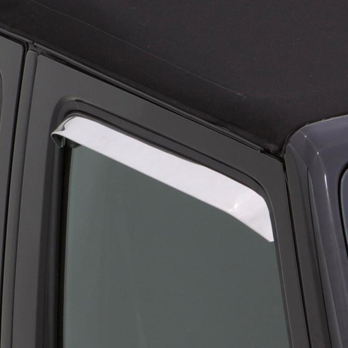 Déflecteurs de fenêtre AVS 71-96 Chevy G10 Van Ventshade 2 pièces - Acier inoxydable