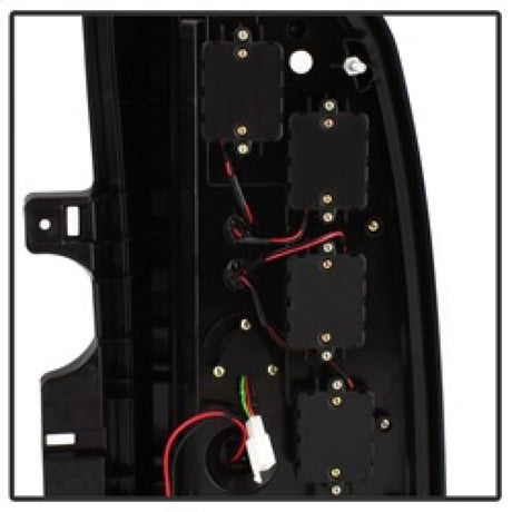 Feux arrière à LED Spyder Chevy Tahoe / Suburban 15-17 - Fumée noire (ALT-YD-CTA15-LED-BSM)