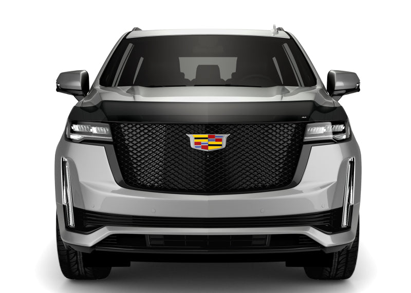 Protection de capot AVS 2021 Cadillac Escalade High Profile Bugflector II - Fumée