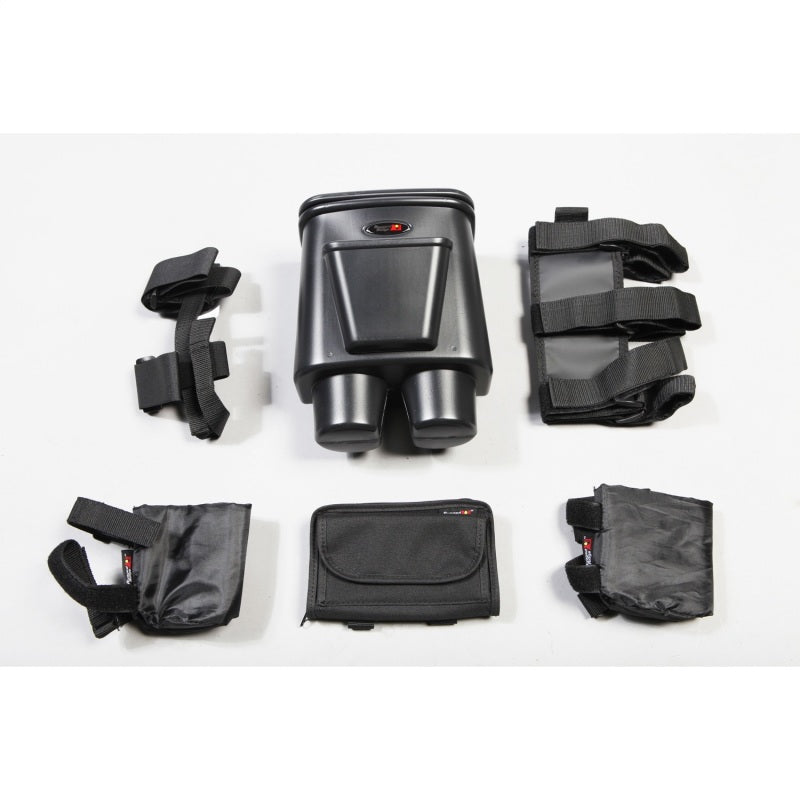 Kit de rangement intérieur Rugged Ridge noir 07-10 Jeep Wrangler JK