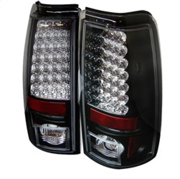 Feux arrière à LED Spyder Chevy Silverado 1500 99-02 (ne convient pas aux marchepieds) Blk ALT-YD-CS99-LED-BK