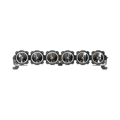 Barre lumineuse à DEL Gravity Pro6 KC HiLiTES 21+ pour pare-chocs avant Ford Bronco 39 po