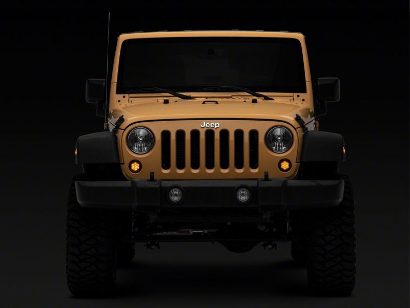 Clignotants à LED Raxiom 07-18 Jeep Wrangler JK Axial Series - Fumés