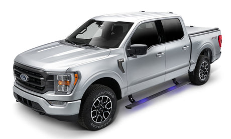 AMP Research 21-23 Ford F150 PowerStep Plug N Play - Noir (voir 76252-01A pour hybride)
