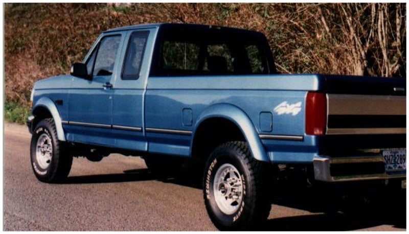 Élargisseurs d'ailes Bushwacker 92-96 Ford Bronco Extend-A-Fender 2 pièces - Noir