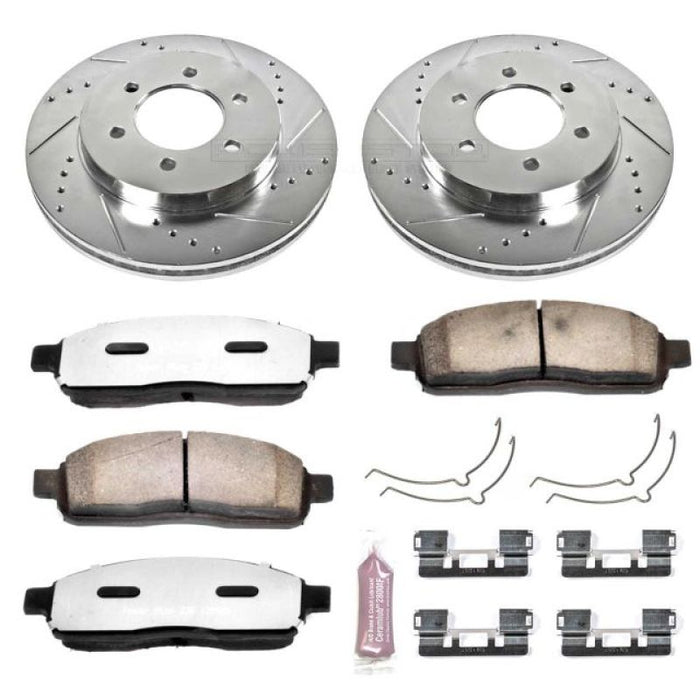 Kit de freins avant Power Stop 04-08 pour camion et remorquage Ford F-150 Z36