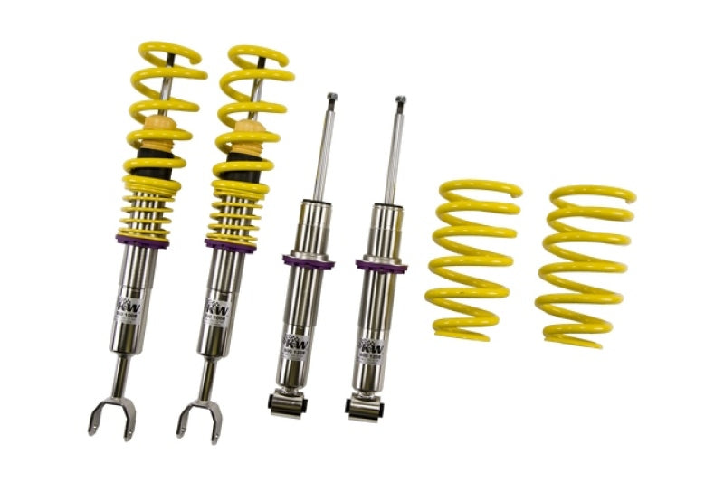 Kit de suspension à ressorts hélicoïdaux KW V1 VW Passat (B5 ; B5.5 ; 3B ; 3BG) Berline + Break ; Syncro/4motion ; tous les moteurs