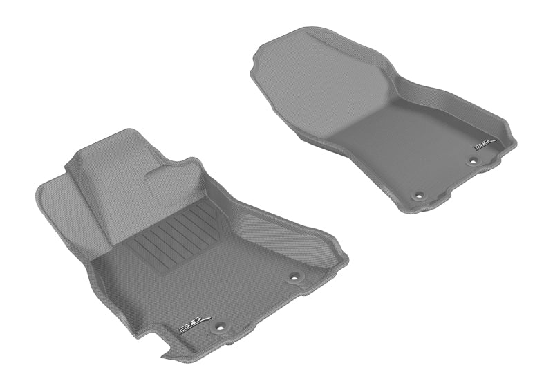 Tapis de sol 3D MAXpider 2015-2019 Subaru Legacy/Outback Kagu 1ère rangée - Gris