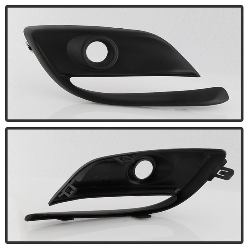 Feu antibrouillard à LED de style OEM Spyder 17-18 avec interrupteur - Transparent (FL-MM32017-LED-C)