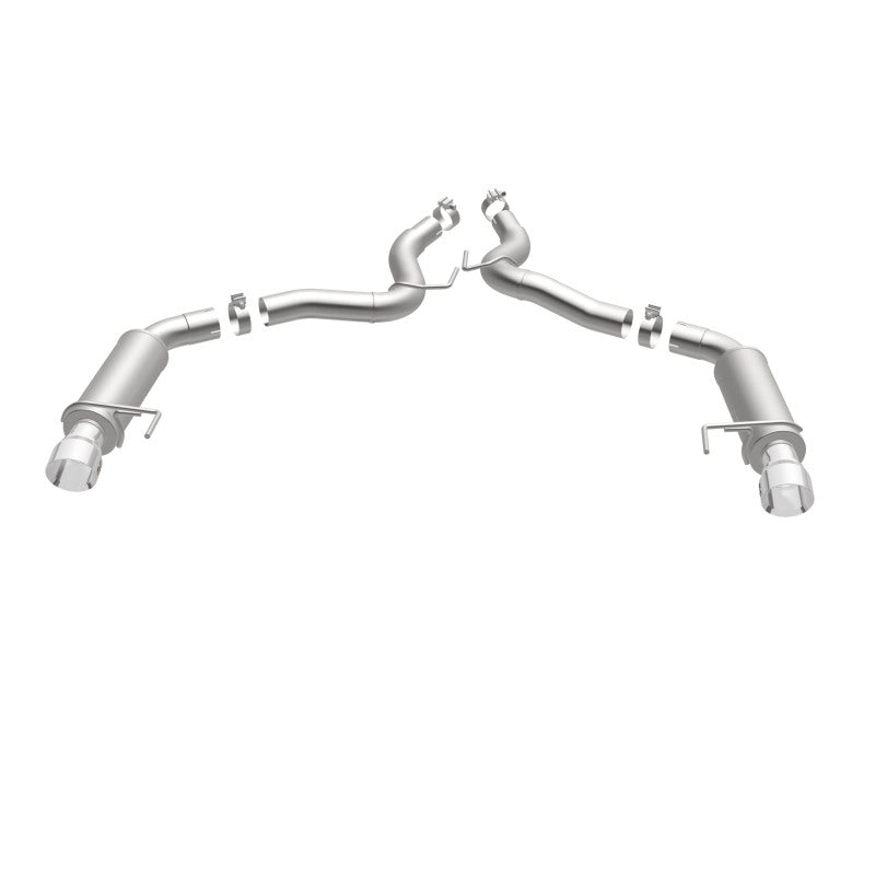 Essieu arrière MagnaFlow, SS, 3 po, compétition, embout poli double division de 4,5 po, Ford Mustang GT V8 5.0 2015