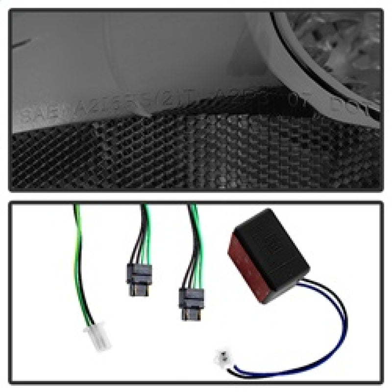 Feux arrière à LED Xtune Chevy Suburban/GMC Yukon/Yukon Denali 07-14 fumés ALT-JH-CSUB07-LED-G2-SM