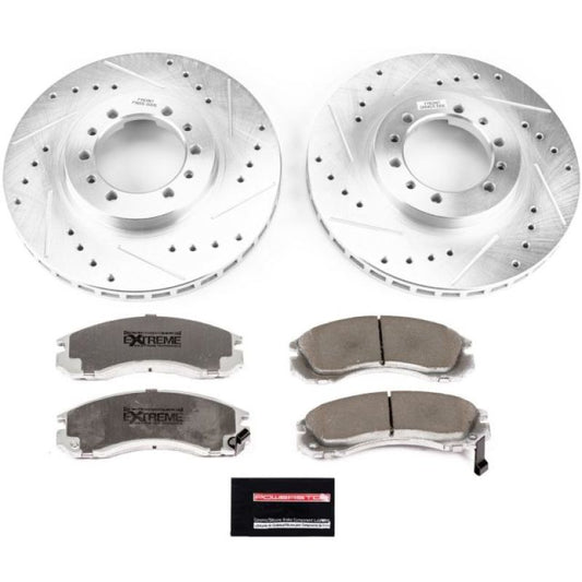 Power Stop 91-96 Mitsubishi Montero Front Z26 Street Warrior Brake Kit