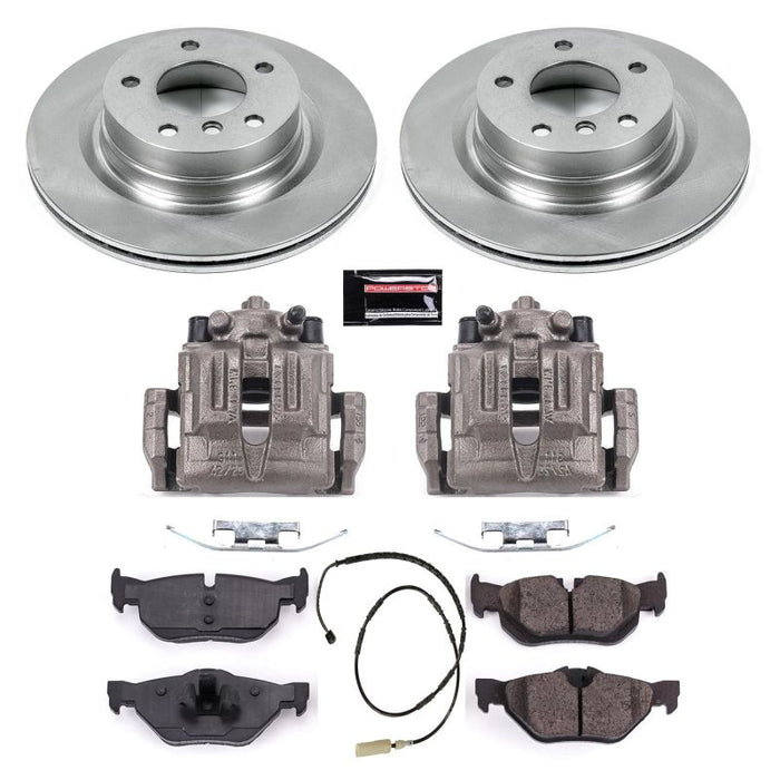 Power Stop 11-13 BMW 328i Rear Autospecialty Brake Kit w/Calipers