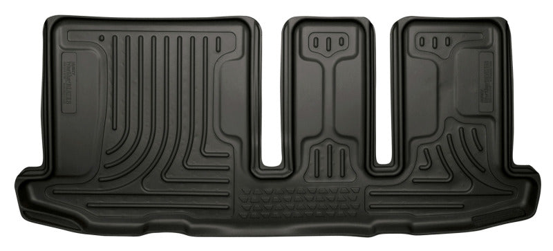 Revêtement de sol noir pour 3e siège Husky Liners 13 Infiniti JX35 / 13 Nissan Pathfinder Weatherbeater