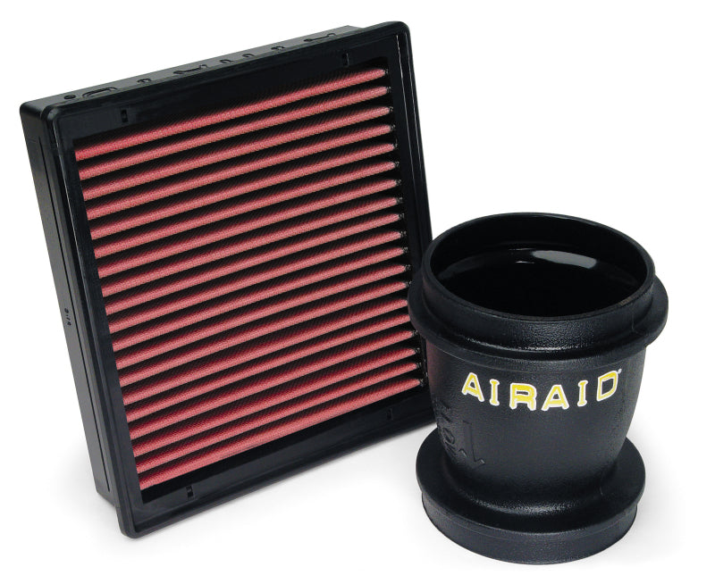 Kit d'admission Airaid Jr pour Dodge Ram 5,9 L Cummins Diesel 03-07 - Huilé / Rouge