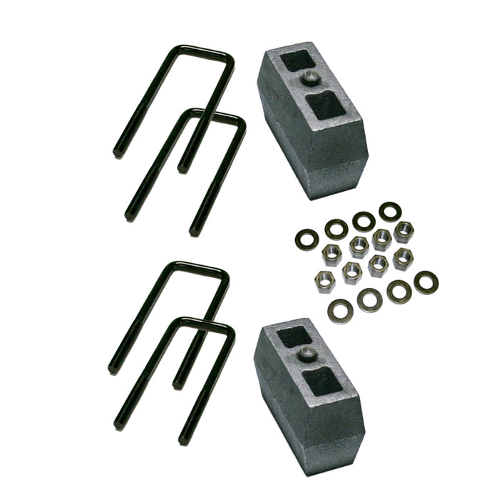 Kit de blocs 4 pouces Superlift 79-95 Toyota Pickup 4WD/79-86 4Runner 4WD avec boulons en U larges de 2,5 pouces