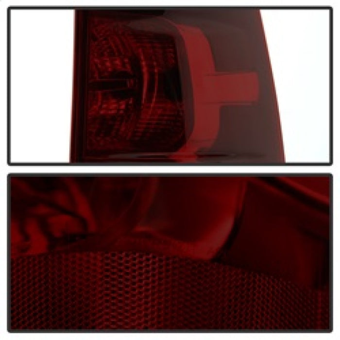 Feux arrière de style OEM Xtune Chevy Suburban 07-13 Rouge fumé ALT-JH-CSUB07-OE-RSM