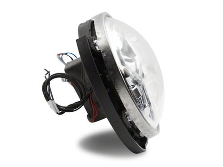 Phares de projecteur à LED Raxiom07-18 Jeep Wrangler JK - Boîtier chromé (lentille transparente)