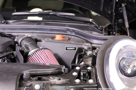 Kit d'admission d'air hautes performances Mishimoto 14-16 Mini Cooper S 2.0L - Noir froissé