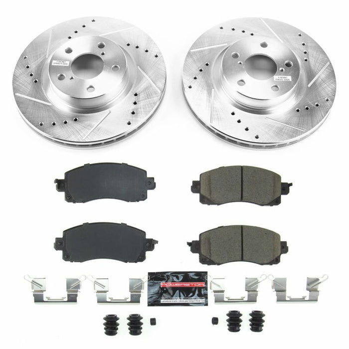 Power Stop 17-19 Subaru Impreza Front Z23 Evolution Sport Brake Kit