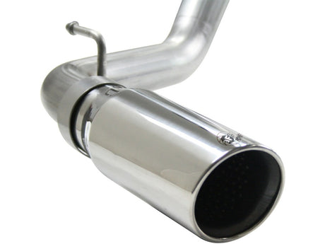Échappement arrière de catalyseur aFe MACHForce XP 2,5 pouces 409SS avec embout poli 304SS 05-13 Toyota Tacoma V6 4,0 L