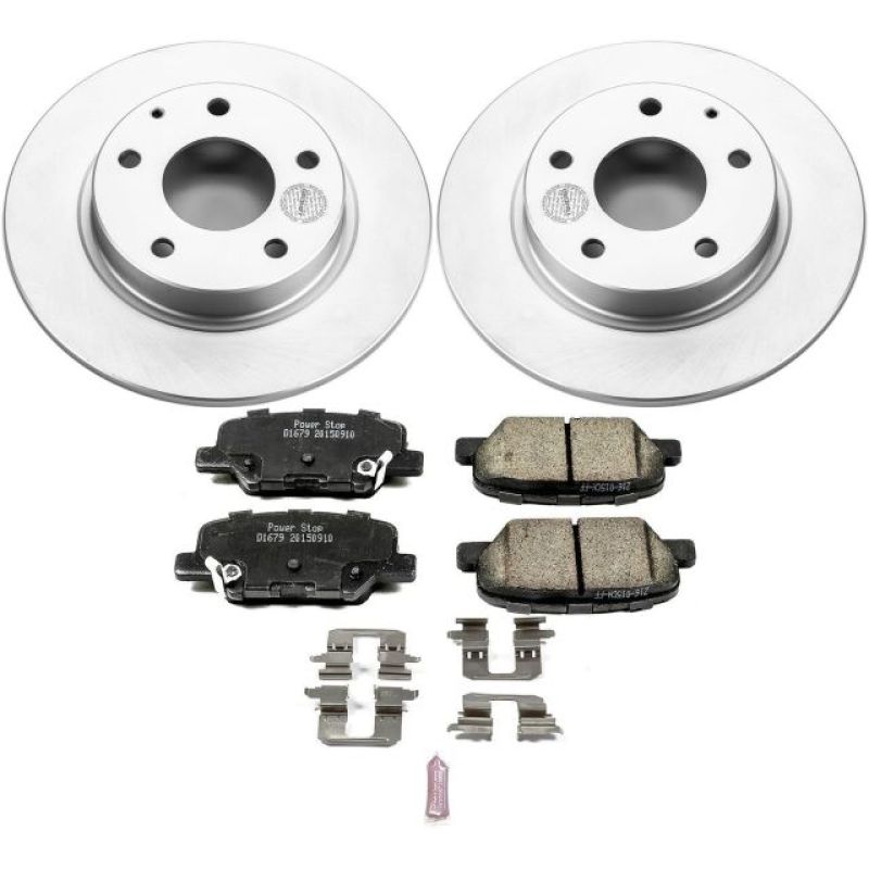 Kit de freins arrière Power Stop 14-16 Mazda 3 Z17 Evolution Geomet avec revêtement