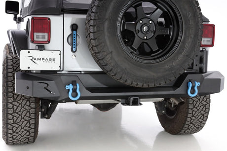 Pare-chocs arrière Trailguard pour Jeep Wrangler JK (y compris Unlimited) Rampage 07-18 - Noir