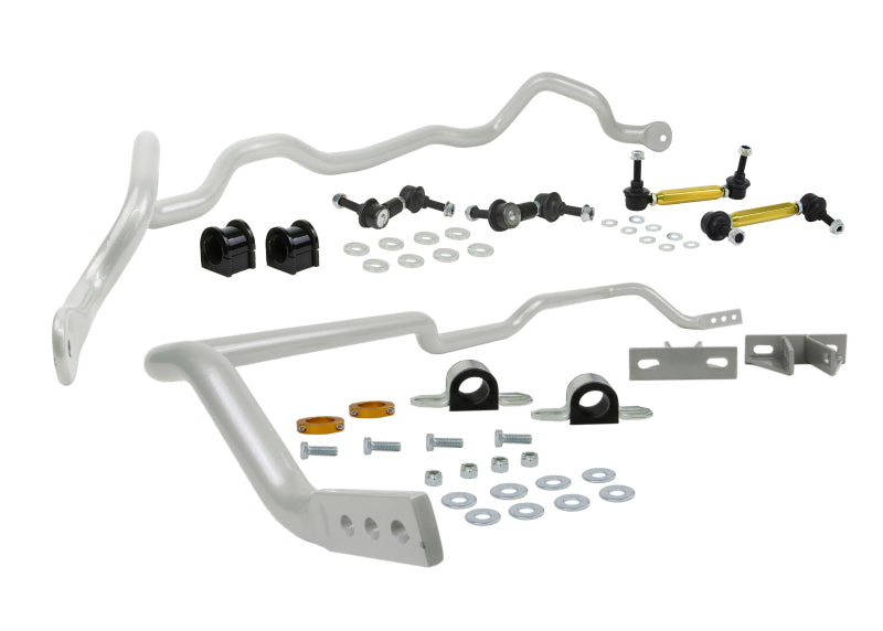 Kit de barres stabilisatrices avant et arrière Whiteline 03-06 Mitsubishi Lancer EVO / 05-06 EVO MR/RS avec arrière de 26 mm