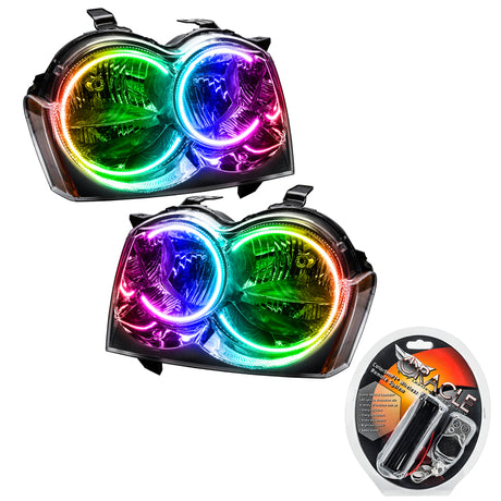 Oracle 05-07 Jeep Grand Cherokee SMD HL (non HID) - ColorSHIFT VOIR LA GARANTIE