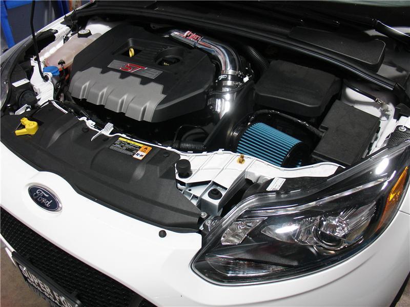 Injen 13-14 Ford Focus ST 2.0L (t) 4 cylindres noir Short Ram Intake avec MR Tech et bouclier thermique