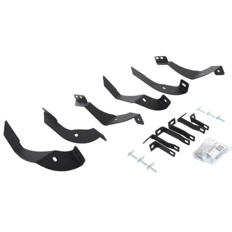 Supports de montage Go Rhino 15-19 GMC Sierra 3500HD CC Dsl (série V V3/RB10 Slim/RB20 Slim) - Tex. Blk